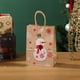 thumbnail image 1 of onlyliua Liquidación de Rebajas de Hoy Papel Kraft para Navidad, Bolsas de Regalo con Asas, Bolsas para Bocadillos Navideños, Bolsas de Papel para Fiestas, Bolsas de Regalo para Fiestas, Suministros, 1 of 6