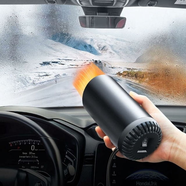 Interruptor de calefacción automático de 12V 150W, ventilador de refrigeración automático, ventilador de refrigeración de verano, calefacción en forma de taza, compacto y con patas