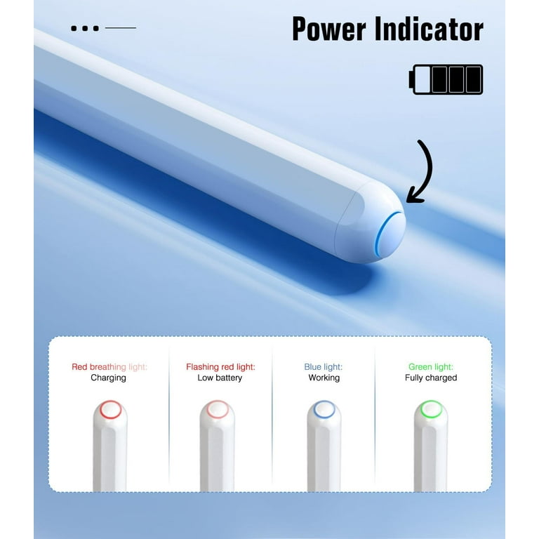 MoKo Wireless Charging Stylus Pen for iPad,Apple Pencil 2nd MoKo Wireless Charging Stylus Pen for iPad,Apple Pencil 2nd
