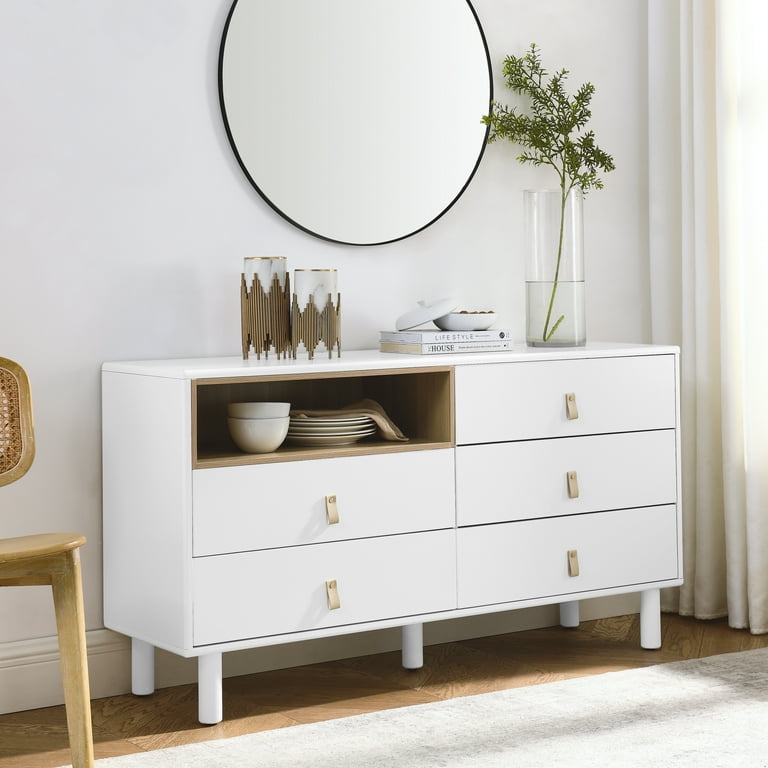knee length dresses for ladies Babygap Legacy 3 Drawer Dresser with Leather Pulls main image 1