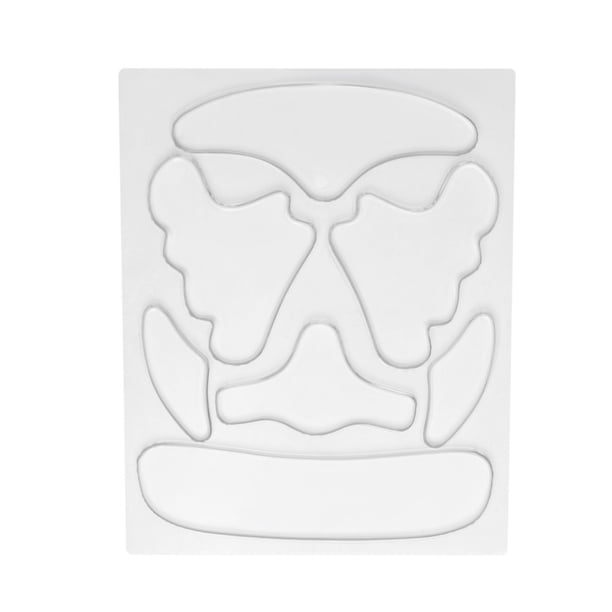 Parches faciales Abody 7 en 1 Almohadillas para eliminar Arrugas para la frente Mejillas Cuello
