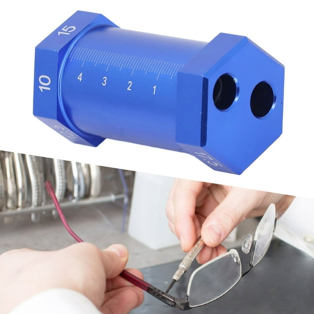 Herramienta De Trazado De Alineación Horizontal De Gafas, Accesorio De Laboratorio óptico, Plantilla De Gafas, Herramienta De Marcador De Construcción, 6 Lados Para Dibujo