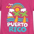 thumbnail image 3 of Instant Message - Puerto Rico - Toddler & Youth Girls Short Sleeve Graphic T-Shirt, 3 of 6