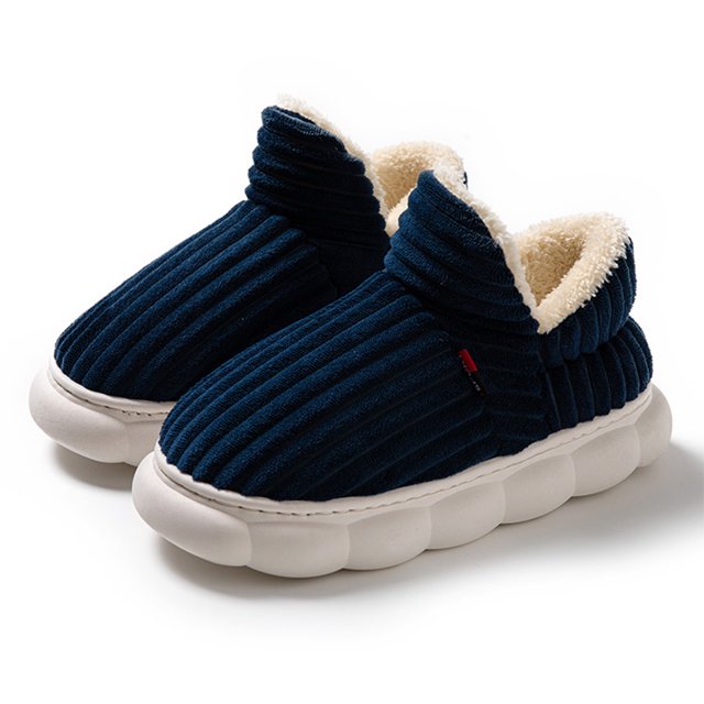 Pantuflas Esponjosas Botines Peludas Nube Zapatos Invierno Acogedores Antideslizantes para El Hombres Y Mujeres
