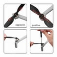 thumbnail image 4 of 8x Carbon Fiber Propellers for DJI Mini 3 Enhanced Stability Battery Life Easy Install and Removal, 4 of 9
