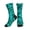 2 Black-2, variant on Athletic Socks Green Trippies Pattern Sport Running Calf Socks Crew Socks for Men Women