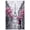 Unframe-style, variant on Paris Eiffel Tower Wall Art Pink Umbrella Romantic Couple Street Art Poster