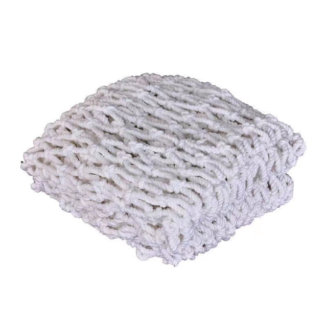 relayinert Filet d'Escalade Extérieur Durable et Résistant à l'Usure pour un Plaisir Sûr Nylon Durable Blanc 150 * 5cm 1Set