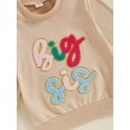 thumbnail image 7 of Suealasg Toddler Baby Girl Sweatshirt 6M 1T 2T 3T Long Sleeve Crew Neck Letters Print Pullover Sweaters Top Kids Girl Spring Winter Clothes, 7 of 7