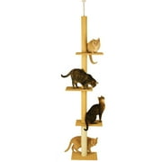 3 Tier Tree Bamboo/Sisal - Natural