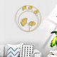 thumbnail image 1 of Colgante de pared de metal Ginkgo Biloba Gold Decor Wall Art Escultura colgante para el hogar Sala de estar Dormitorio XianweiShao 8390605011061, 1 of 1