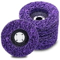 thumbnail image 1 of 60 5 Pack 4 Inch Pack Rust Removal Wheels Remove Paint and Oxide Polyethylene Strip Disc Abrasive Angle Grinding Wheels x 4 Inch x 60, 1 of 5