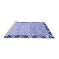 thumbnail image 2 of Ahgly Company Machine Washable Indoor Rectangle Abstract Blue Modern Area Rugs, 8' x 10', 2 of 4