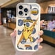 thumbnail image 3 of Funda de teléfono de dibujos animados Pokémon Pikachu para iPhone 16, 15, 14, 13, 12, 11 Pro Max, 16, 15, 14, 8, 7 Plus, X, XS Max, 8, 7, cubierta de silicona a prueba de golpes, 3 of 5
