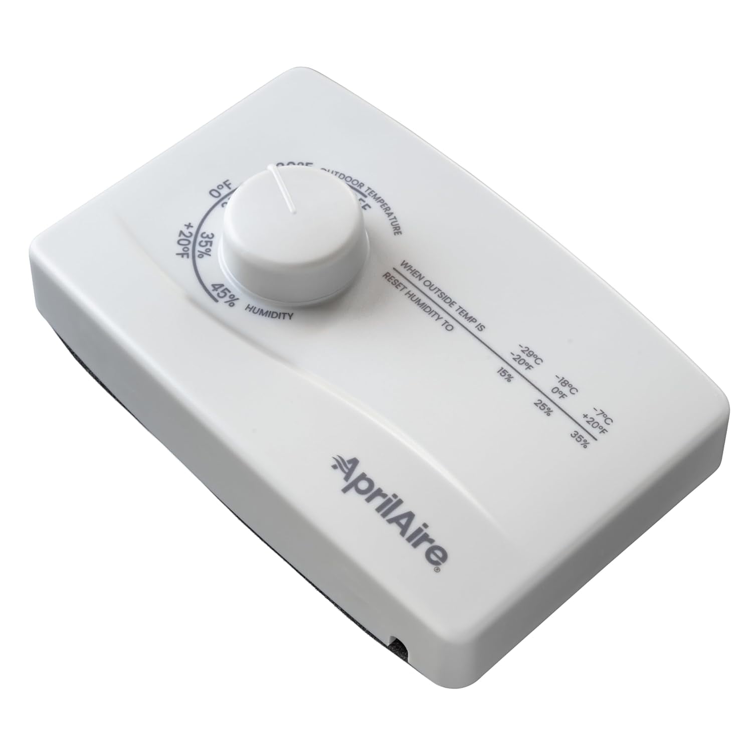 4655 Manual Whole-House Duct or Wall Mounted Humidifier Control Humidistat for Whole-House Humidifiers, Low Voltage 24VAC