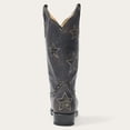 thumbnail image 4 of Women's Stetson Star Leather Boots Handcrafted Black, 4 of 7
