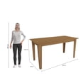 thumbnail image 3 of Juego Comedor Kappesberg 1.6m con 4 Sillas Luna Canela/Gris, 3 of 10