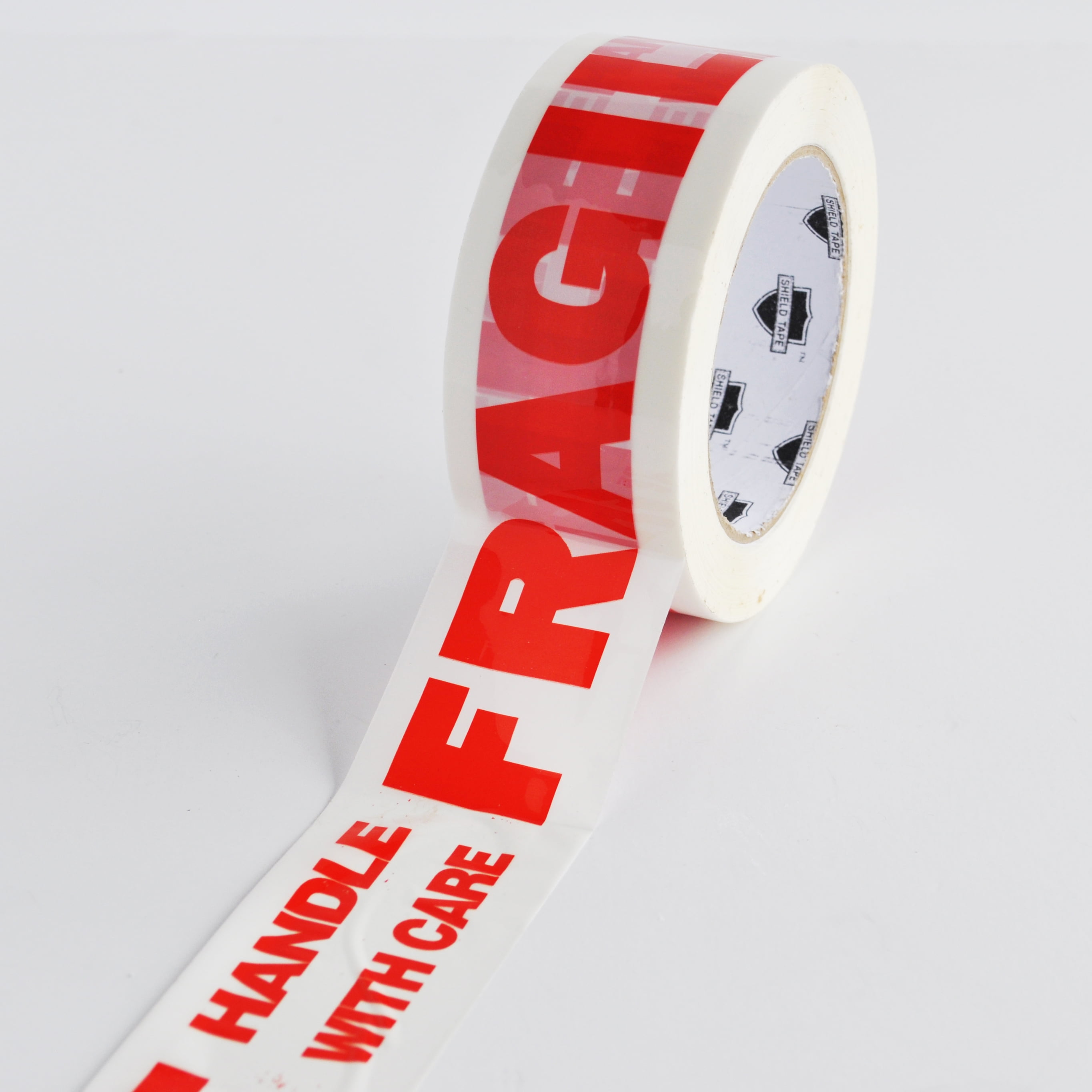 Fragile Printed Strong Parcel Packing Box Sealing Tape 48mm x 66m Pack of 2 