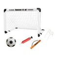 thumbnail image 1 of Portería de fútbol para niños, puerta de práctica de fútbol para juegos familiares, patio trasero Naranja 90x60cm, 1 of 8