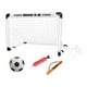 thumbnail image 1 of Portería de fútbol para niños, puerta de fútbol, ​​práctica de balón de fútbol, ​​bomba de aire, red de fútbol, ​​portería de fútbol plegable para 90x60cm, 1 of 8