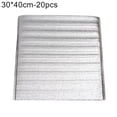 thumbnail image 1 of Pochette de Rangement 20 Pcs Sac à Lunch Isolation Thermique Papier D\'aluminium Pochette Jetable pour Livraison de Nourriture, 1 of 7