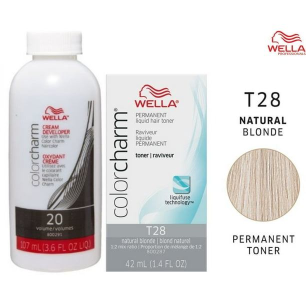 Wella Color Charm T28 + developer