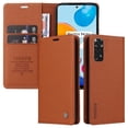 thumbnail image 1 of Funda para Xiaomi Redmi Note 11S 4G Estuche de Cuero PU Tipo Cartera con Ranuras para Tarjetas y Cierre Magnético, 1 of 5