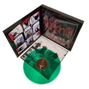 Slipknot 2009 Road Runner Records Green Vinyl LP Debut Album T-Shirt Box Set -MD