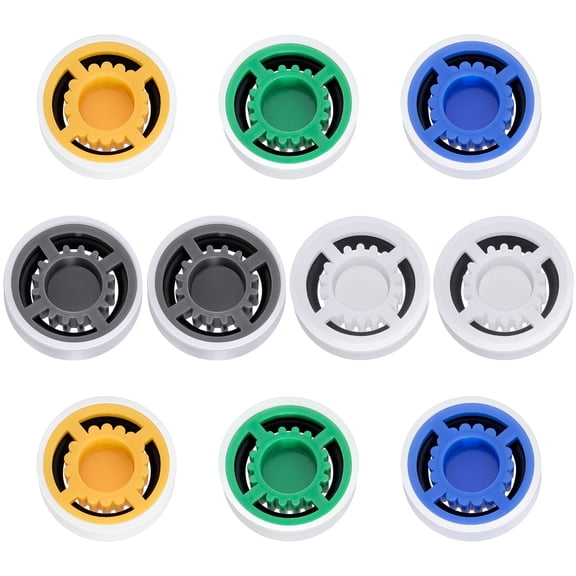 PATOPS 10pcs Shower Flow Reducer Limiter, Shower Head Water Saver Restrictor Adapter for Bathroom