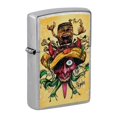 thumbnail image 1 of Zippo 48631 Sean Dietrich Devil Bull Design Chrome Pocket Lighter, 1 of 5