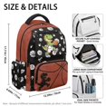 thumbnail image 5 of Xixirimido Cartoon Dinosaur Basketball Print 17inch Backpack for Kids Multi-pocket School Bag for Boys Large Capacity Bookbag for Preschool Kindergarten Elementary Students, 5 of 8