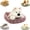 West Highlands, variant on Fun Puppy&Nest Combination Plush Toys Lifelike Lying Doggy Doll Desktop Decor Amusing Gift To Friends
