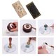 thumbnail image 5 of Cabeza de sello de arte DIY cabeza de sello de esmalte de Metal multiusos para embalaje Scrapbooking Likrtyny Para estrenar, 5 of 9