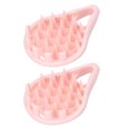 thumbnail image 4 of Cepillo masajeador de champú, 2 paquetes de cepillo masajeador para el cuero cabelludo, cepillo de champú para ducha de silicona, diseño de última generación, 4 of 9