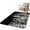 Black, variant on Front Door Mat 15.7"x23.6", Modern Country Non Slip Backing & Low Profile Doormats, Absorbent Muddy Dirt Trapper Door Mats for Front Back Door Entryway All-Weather Abstract Global Landmarks Black