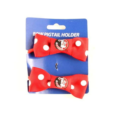 Little Earth NCAA Bow Pigtail Holder (Set of 2) (Set of 2)