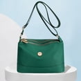thumbnail image 3 of Bolso Casual para Mujer Bolso Bandolera Ligero Bolso Hombro Nailon Bolso Cuadrado (verde), 3 of 7