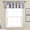 Light Gray, variant on Lush Décor, 14” x 70”, Blush Gigi Valance Textured Window Kitchen Curtain (Single), 16T004609