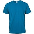 thumbnail image 2 of Gildan Men's Heavy Cotton T-Shirt, Style G5000, 2-Pack, Heather Sapphire, Medium, 2 of 4