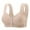 Coffee, variant on Ofreoo Seamless Front Closure Mastectomy Bra Surgical Bra Pocket Breast Prosthesis Breast Forms Bralette Daily Bra
