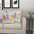 thumbnail image 6 of Summer Pillow Covers 20x20 Inch Watermelon Blueberry Rainbow Ice Lolly Decorative Throw Pillow Case Cushion Cover Set of 2 Home Decor for Bedroom Sofa Living Room Couch Chair Outdoor, 6 of 6