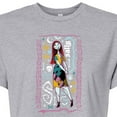 thumbnail image 3 of The Nightmare Before Christmas - Sally - Juniors Cropped Cotton Blend T-Shirt, 3 of 5