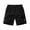 Black, variant on WDDDD Men‘s Quick Dry Athletic Shorts Elastic Waist Zipper Pockets Hiking Gym White L