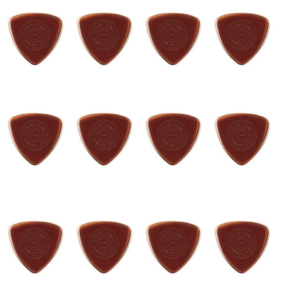 Dunlop Primetone Triangle with grip - 1.4mm Gauge - 12 picks