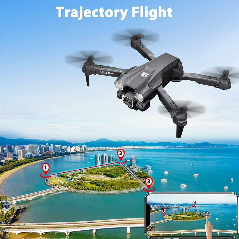 BEEPRINCESS Foldable Drone with Dual 4K HD Camera, WiFi BEEPRINCESS Foldable Drone with Dual 4K HD Camera, WiFi