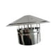 thumbnail image 3 of Tapa de ventilación de techo, tapa de chimenea, cubierta de conducto de chimenea, cubierta de lluvia, para madera Diámetro de 75 mm, 3 of 9