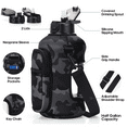 thumbnail image 2 of GEDUX 64oz Water Bottle with Straw & Spout Lid, Protective Sleeve, Handle, Half Gallon Motivational Water Jug, Leakproof BPA-Free Gym Water Bottle with Time Marker, 2 of 7