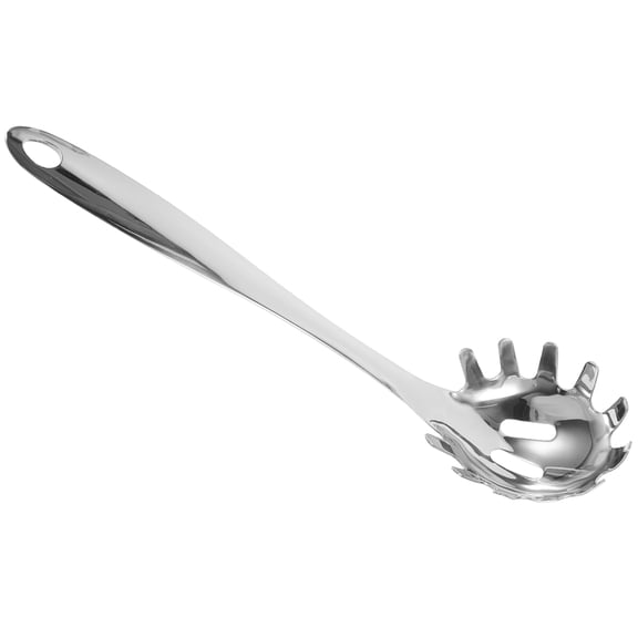 LEORX Stainless Steel Noodle Strainer for Pasta with Rust Resistant Lightweight Design