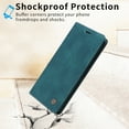 thumbnail image 3 of ELEHOLD Multi-Function Wallet Case for iPhone 11 Pro Max, Premium Leather Flip Wallet Magnetic Kickstand Card Holder,Hybrid Rugged Shockproof Anti-Fall Protective Cover, green, 3 of 8