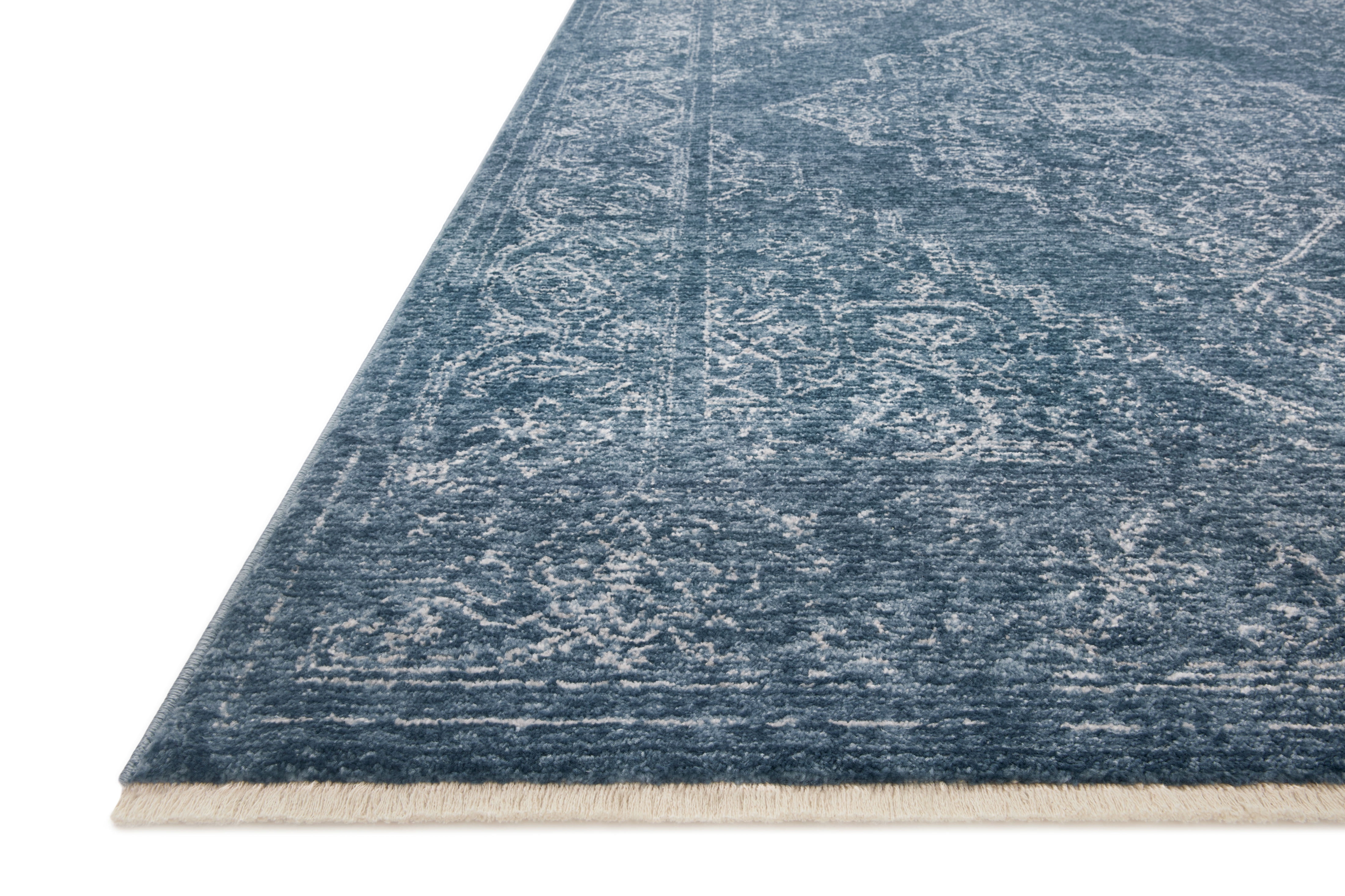 Loloi Vance Denim / Dove 2'-3" x 3'-10" Accent Rug